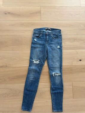 Joes Jeans High Rise Skinny Distressed Jeans m-Size 25